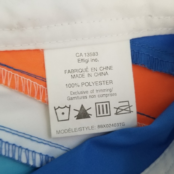 Tag Rider M Blue Microfiber Board Shorts Surf Swim - Picture 9 of 11